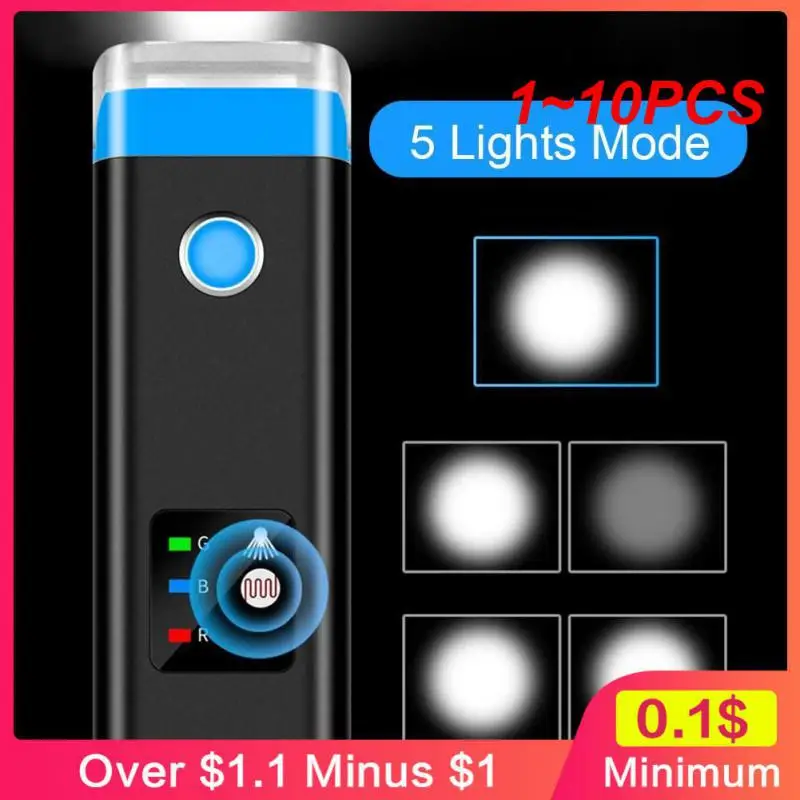 

Велосипедная Индукционная фара, Многофункциональный Головной фонарь для езды на велосипеде с долгим сроком службы, 1 ~ 10 шт.