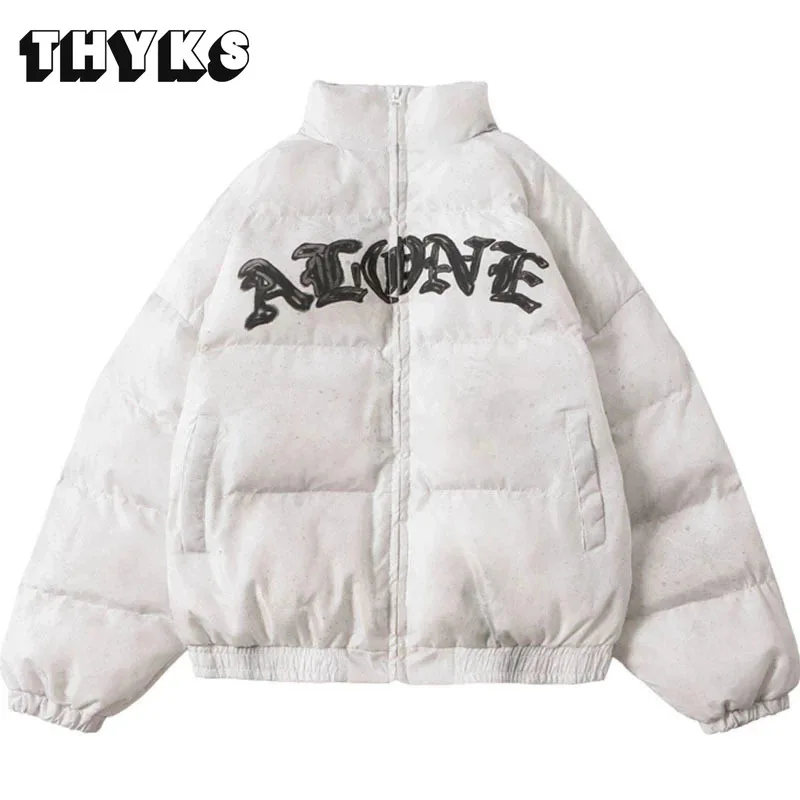 Парка Мужская/женская зимняя с хлопковой подкладкой теплая Повседневная Уличная