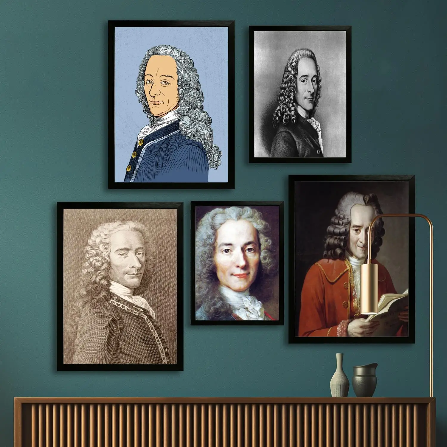 Волтер Canvas Art Poster