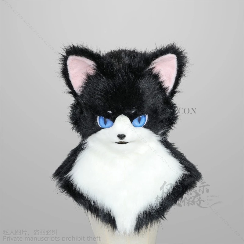 Аниме Fursuit Furry Косплей Лиса Собака Волк Животное Кошачьи Лапы Cos Плюшевый Комплект