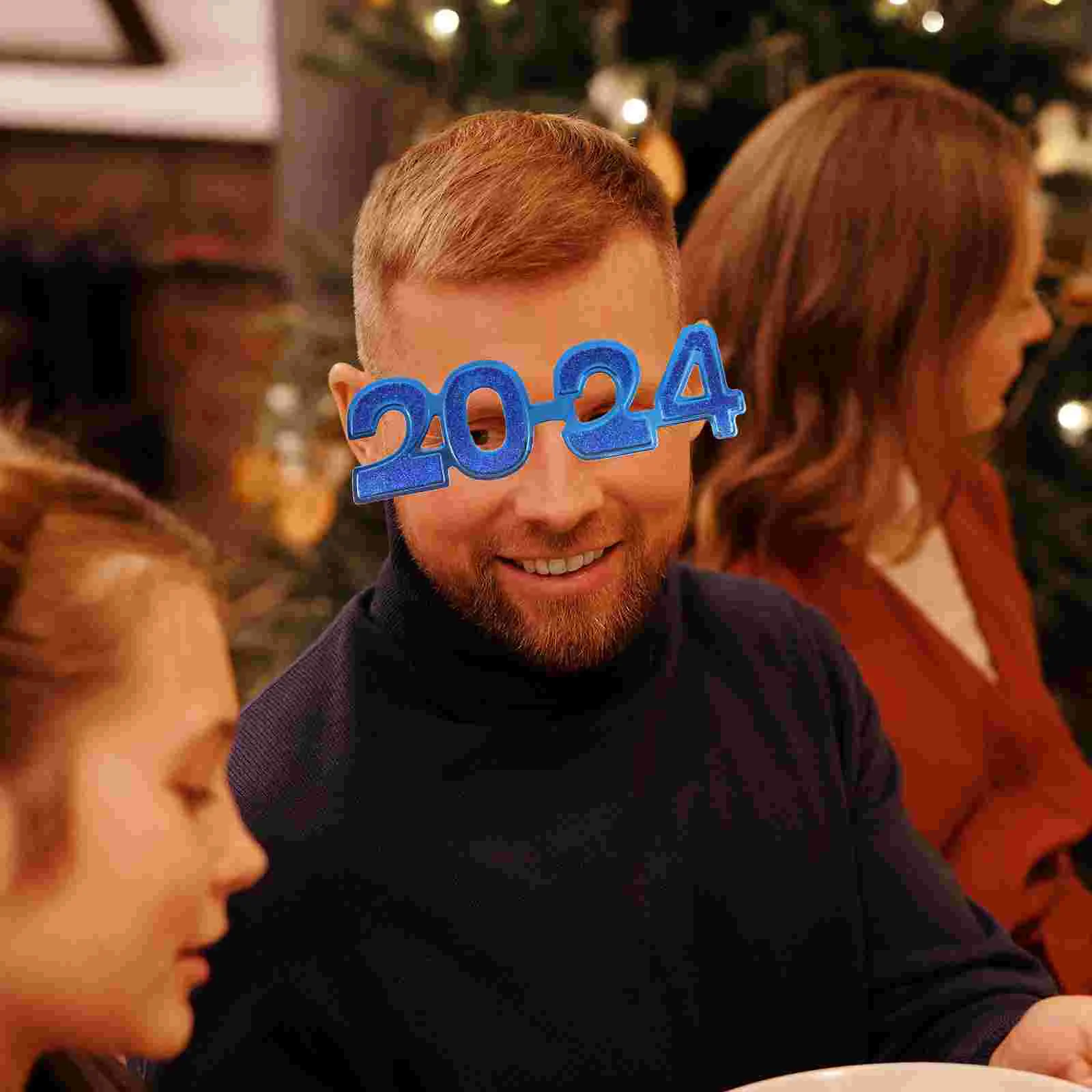 3 шт. 2024 цифровые очки принадлежности для глаз подарок забавный танцевальный