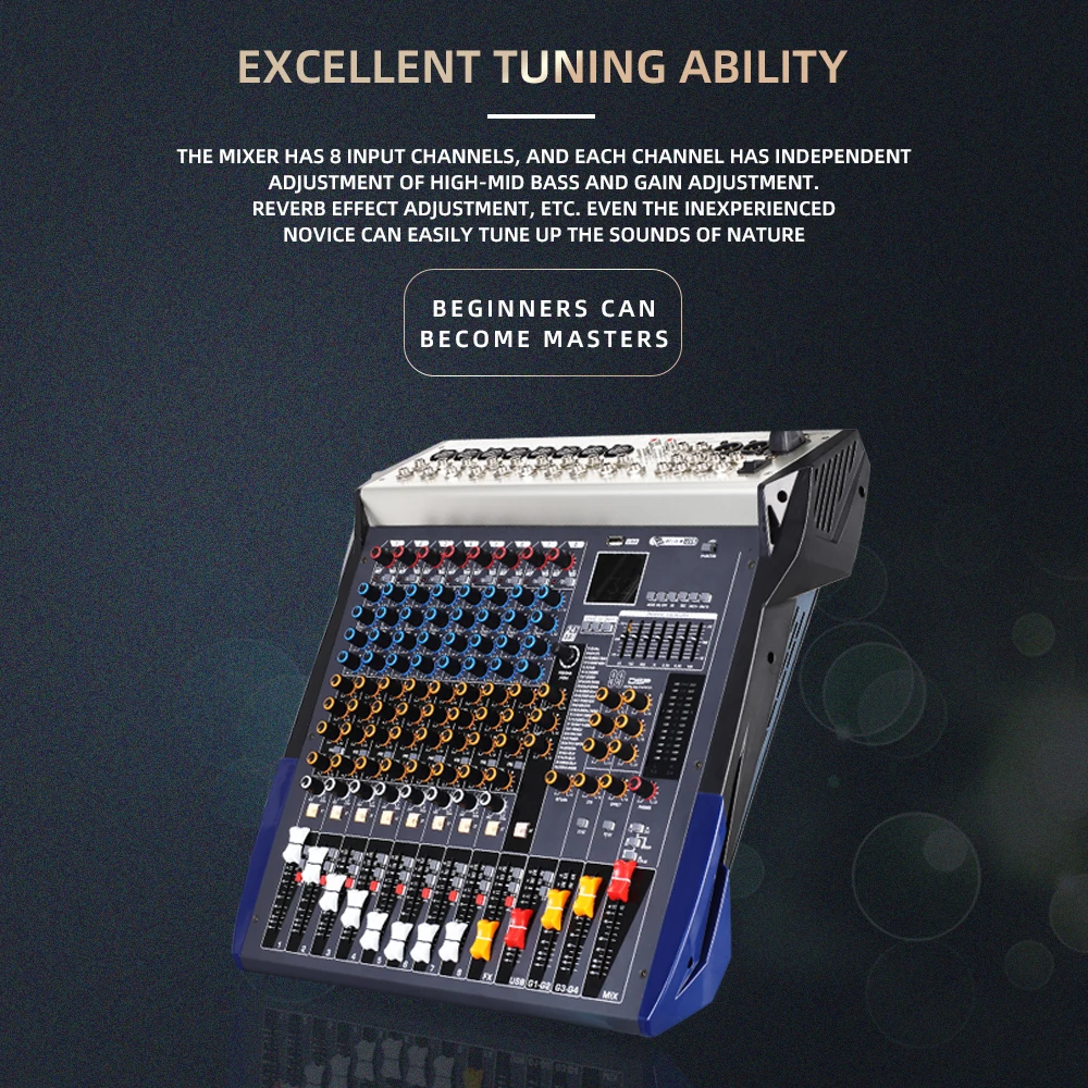 Микшер COKYIS 8/16 каналов сценическая производительность семейный KTV live для караоке