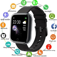 i5 women waterproof smart watch bluetooth smartwatch for apple iphone heart rate monitor fitness tracker metal dial watches