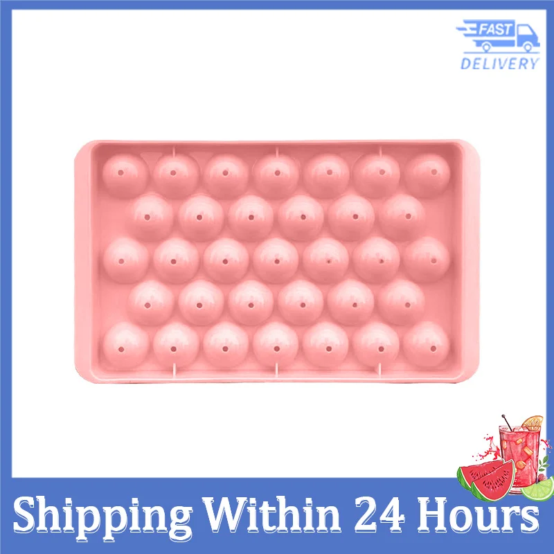 

Silicone Ice Cube Maker Trays with Lids for Freezer Icecream Cold Drinks Whiskey Cocktails Kitchen Tools Accessories Ice Mold