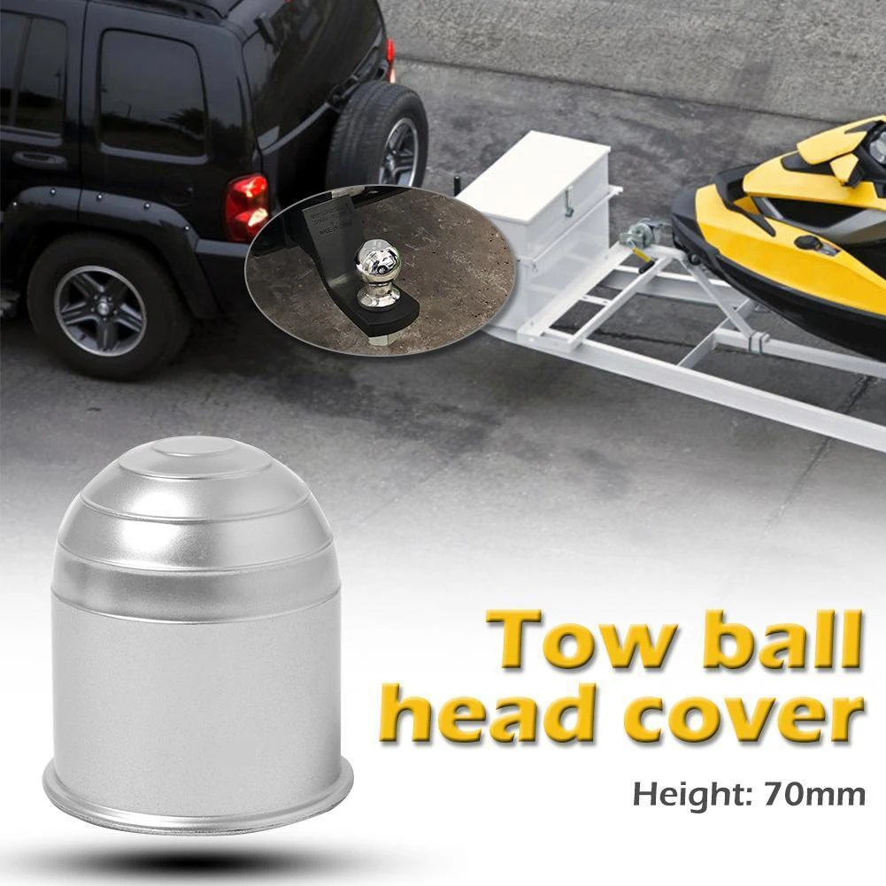 Крышка буксирного шара Keep Your Tow Ball Clean с помощью 50-миллиметровой крышки шарикового