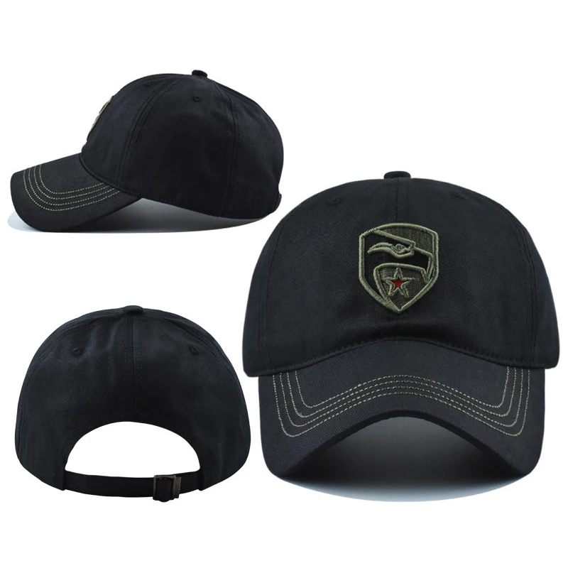 

Tactical Baseball Cap For Men Shield Embroidery Sun Caps Male Summer Casual Sports Trucker Hats Women Cotton Snapback Hombre