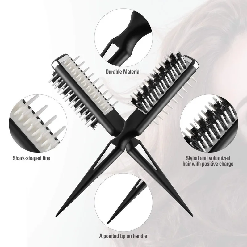 

Shark Styling Hair Brush Multifunction Hair Styling Comb Hairstyle Long-Lasting Tools Heat-resistant Salon Barber Accessories