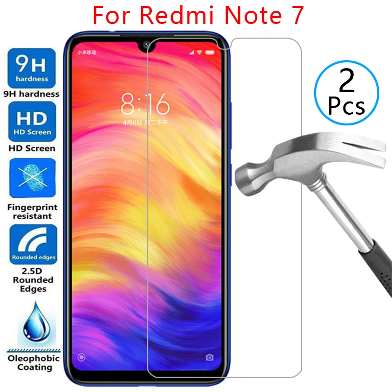 

Защитный экран из закаленного стекла для xiaomi redmi note 7, чехол для ksiomi redmy note7, не not7, защитный чехол для телефона 360