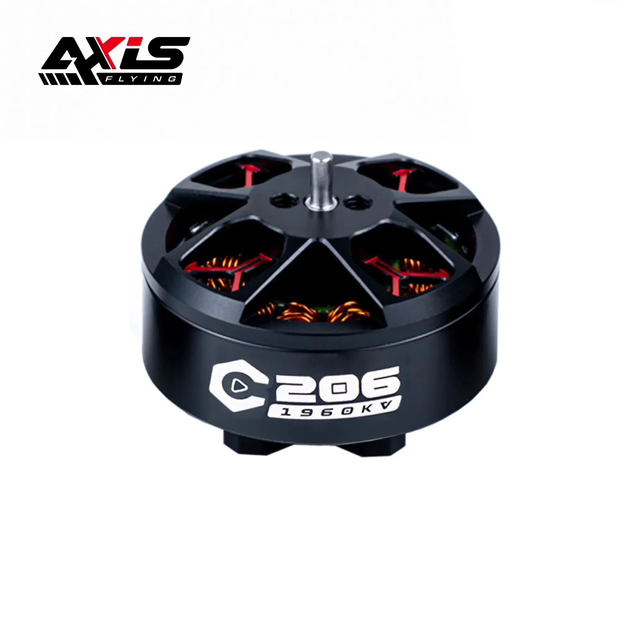 Axisflying C206 2006 1960KV бесщеточный двигатель 12N14P 6S Lipo 1 5 мм вал для RC FPV 3 5-дюймовые