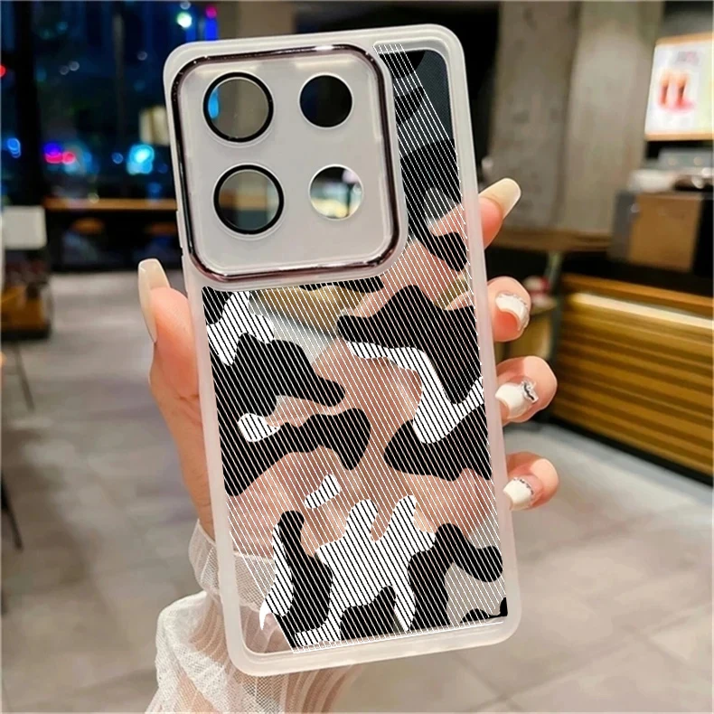 Силиконовый прозрачный мягкий чехол для защиты объектива Itel P65 P55 A50 A70 RS4 S23 Plus S24 4G