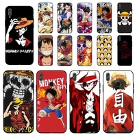 bandai one piece luffy phone case for huawei honor 10 i 8x c 5a 20 9 10 30 lite pro voew 10 20 v30