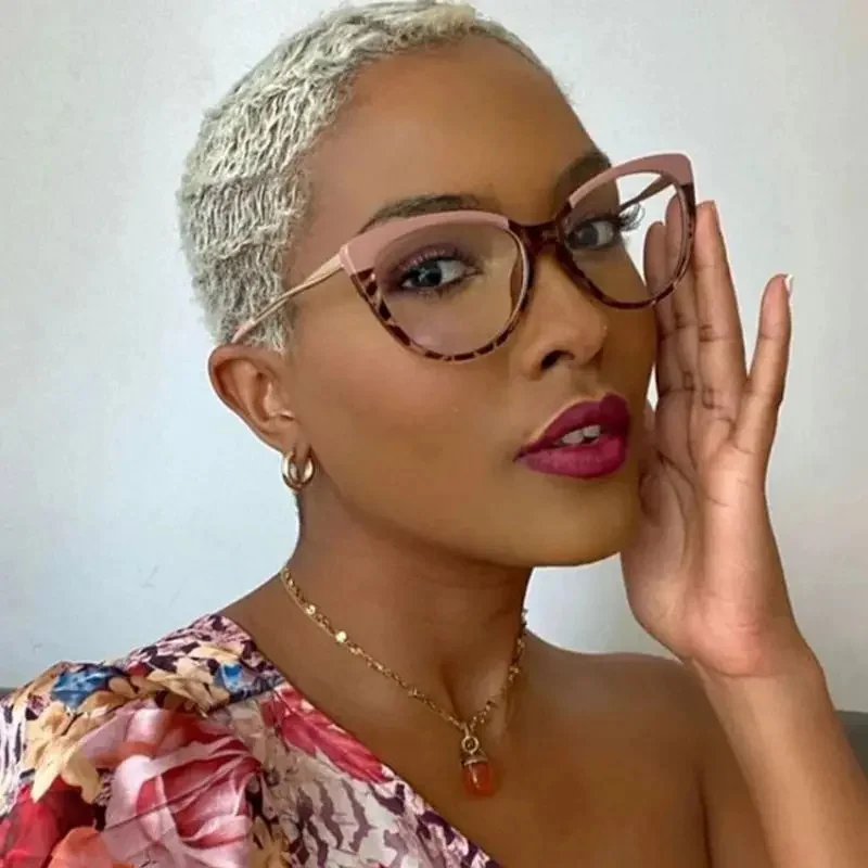 Очки поликарбонатные унисекс цвет: леопардовый черный