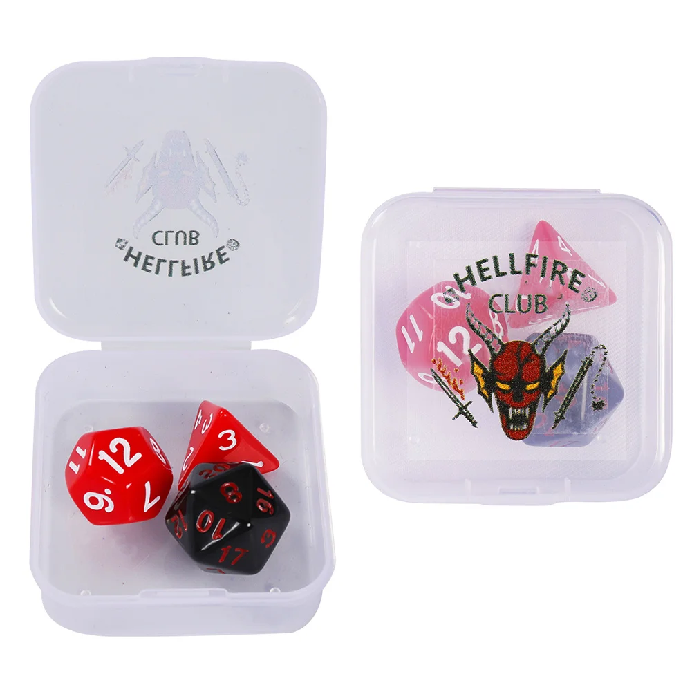 

Stranger Cosplay Things Season 4 Cosplay Symbol Dice Props Set Gifts