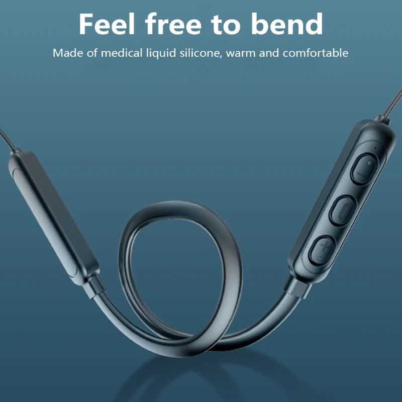 Беспроводные спортивные наушники с шейным ободом BLE5.1