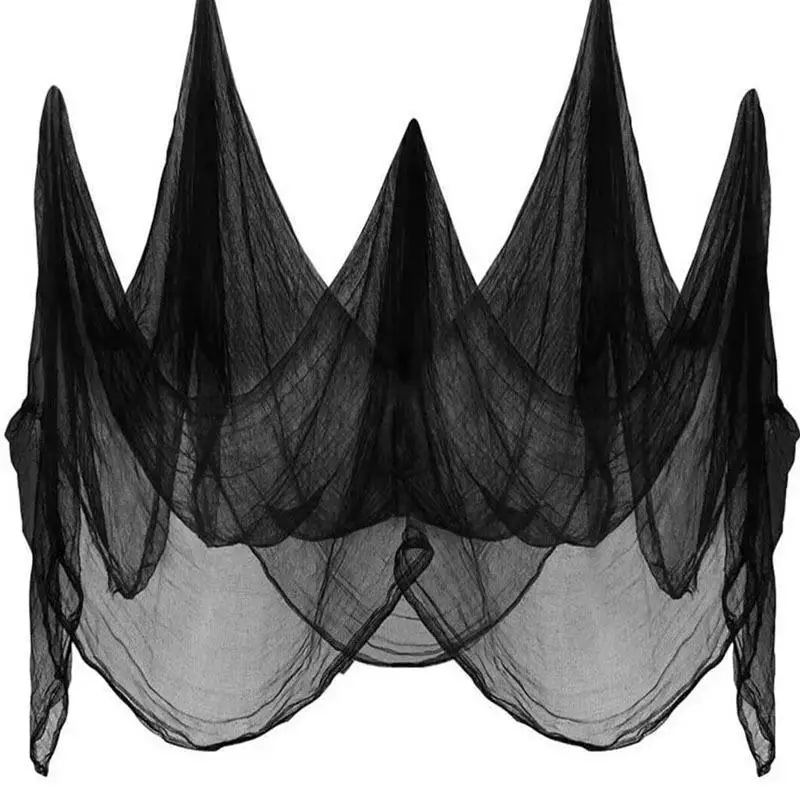 

Хэллоуинская марля черная красная 2.15*5 м