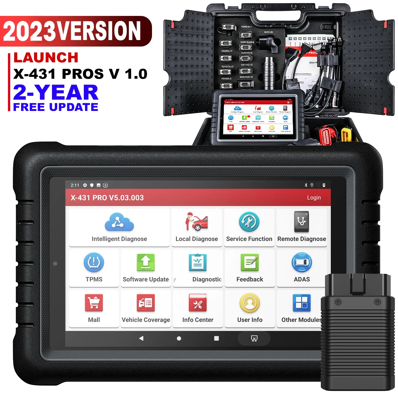 Новое поступление Launch X431 Prosv1.0 PROS V1.0 X-431 Prosv V4.0 Obd2 ECU Кодирование Автомобильный