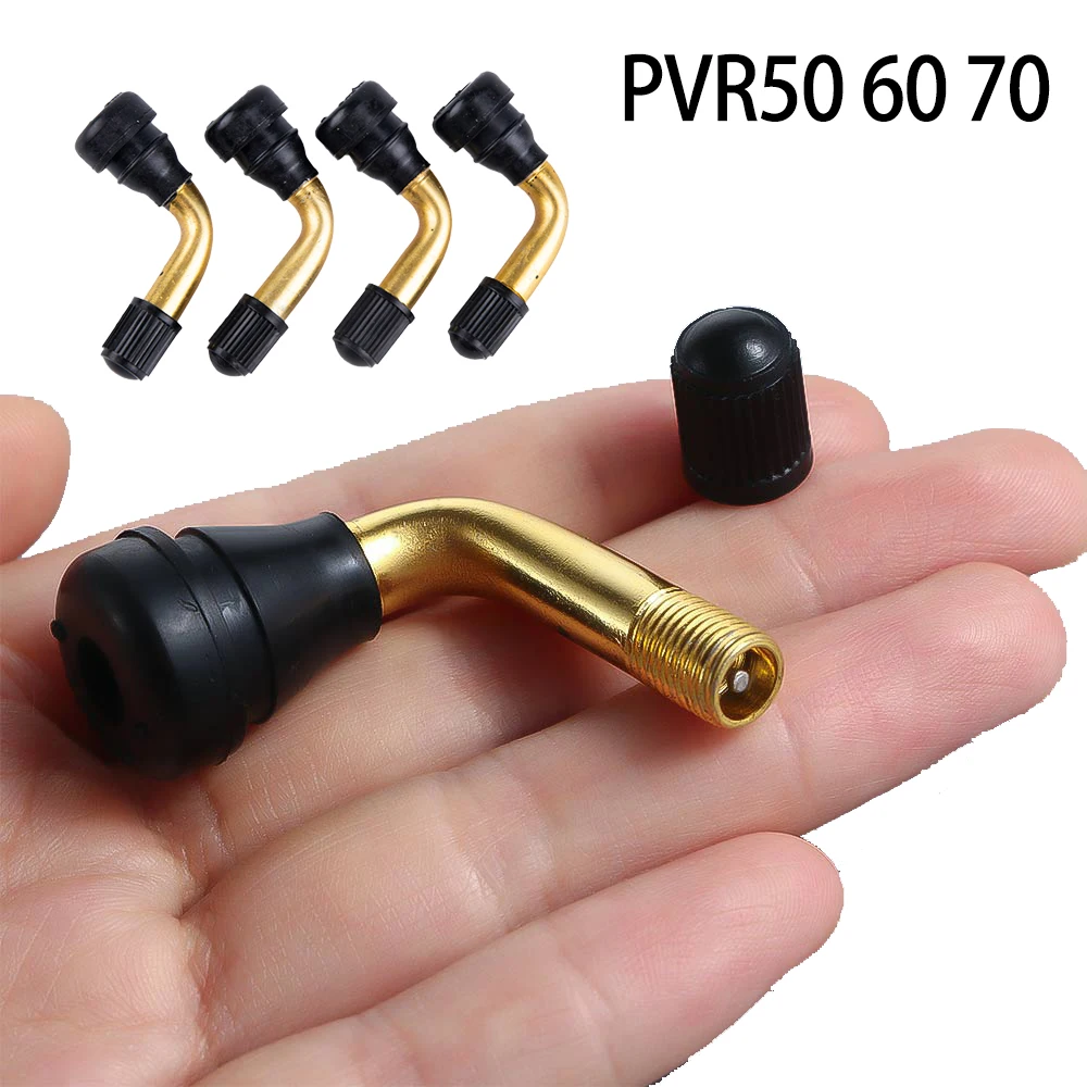 

New 4/8/20Pcs Tyre Valves Stem Rubber Pvr50 Pvr60 Pvr70 for Tire Motorcycles Tubeless Disc Wheel Nipple Tire Stems Wholesale