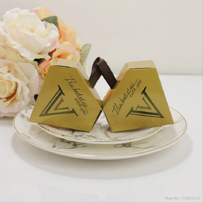 Wedding Decoration Favors Paper Gift Box Party Supplies With Ribbon