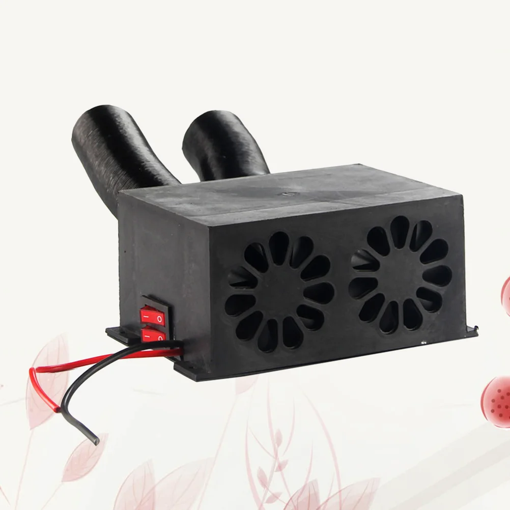 

12 V Heated Car Seat Calefaccion Para Defogger Heater Fan Defroster Block Portable Windscreen