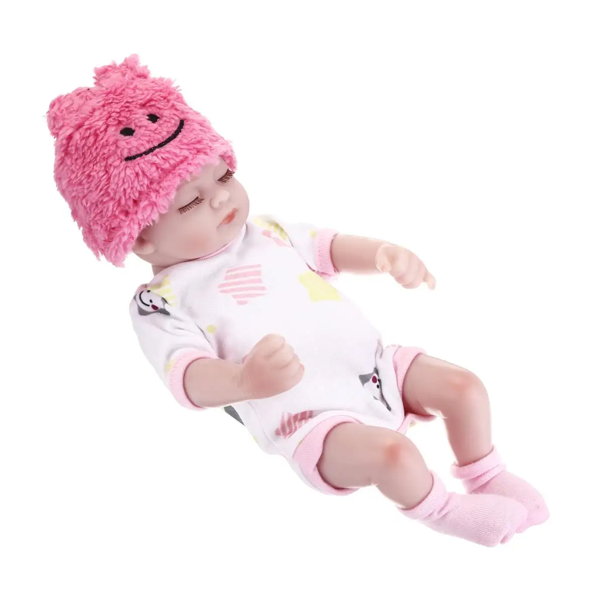 

28cm Silicone Baby Dolls Toys Full Body Toddler Baby Dolls For Kids Girls
