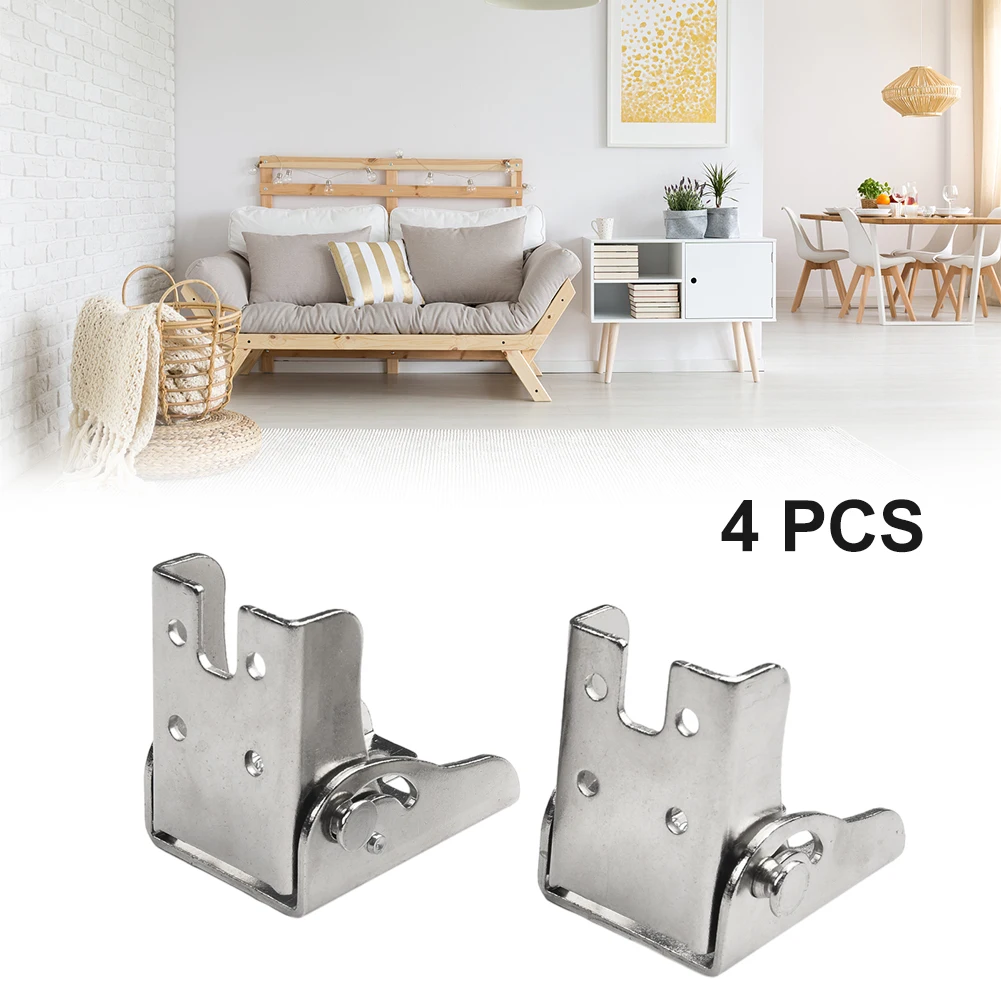 

4pcs 90 Degree Self-Locking Folding Hinge With Forced Lock Stainless Steel DIY Home Improvement Spare Parts Folding Hinge