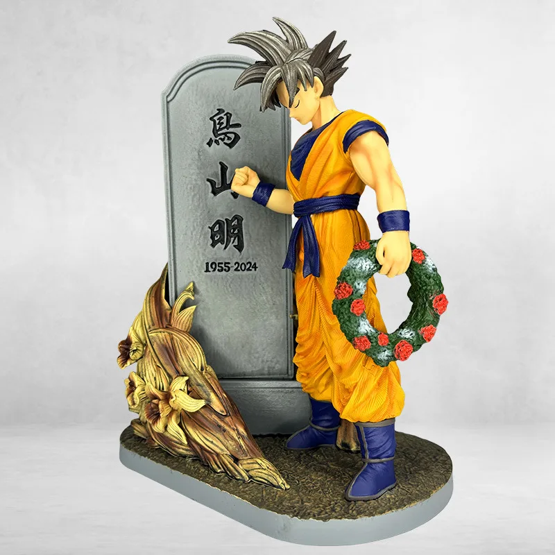 Фото Новая фигурка Сон Гоку из Dragon Ball, 23 см, аниме-фигурка Акиры Ториямы, юбилейная статуэтка из ПВХ, модель, украшение, игрушка №3