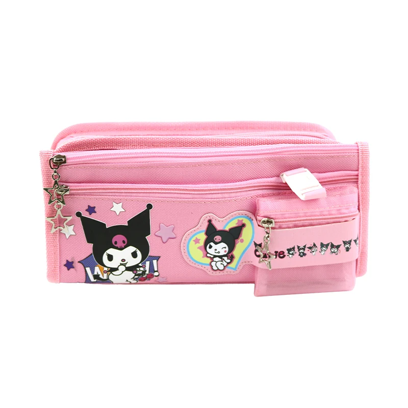 

Sanrio Hello Kitty Bag Kuromi My Melody Cinnamoroll Pen Bag Stationery Box Primary School Student Cute Pencil Box Case