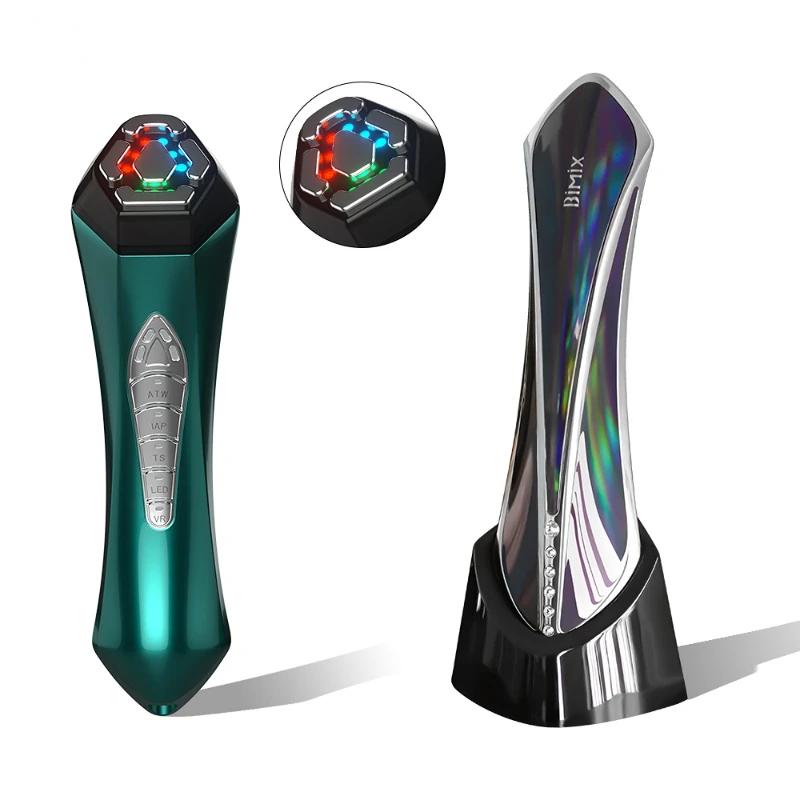 

Аппарат для массажа лица Photon, светодиодный антивозрастной аппарат для лифтинга и подтяжки кожи лица, высокочастотный