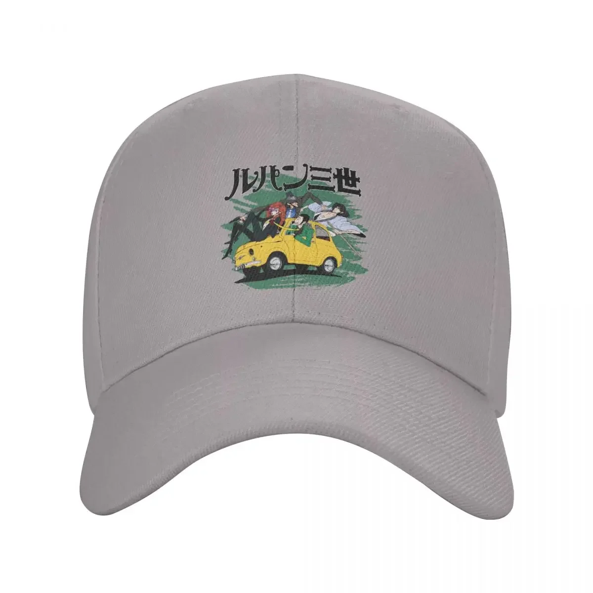 Бейсболка Lupin III для мужчин и женщин дышащая Кепка с рукавом три из аниме Манга