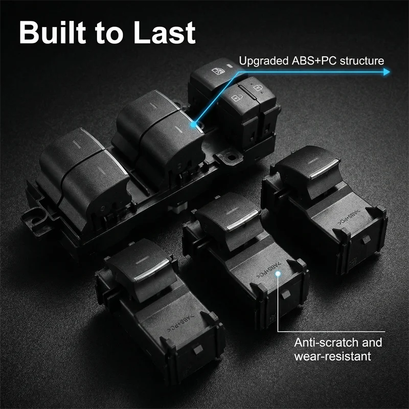Фото Кнопка управления стеклоподъемником с подсветкой (LHD) для Toyota RAV4, Corolla, Yaris Cross №2