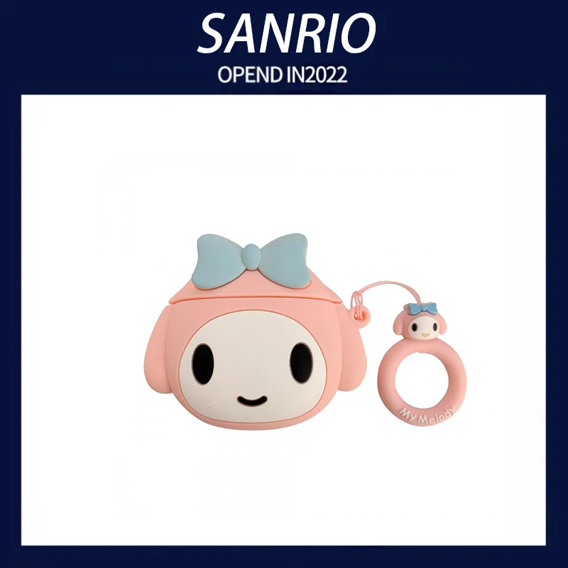 

Sanrio Accessories Airpods Pro 3 Sanrio Mymelody Figure Airpods 123 Pro Kawaii Toys Silicone Soft Shell Cute Doll Friend Gifts