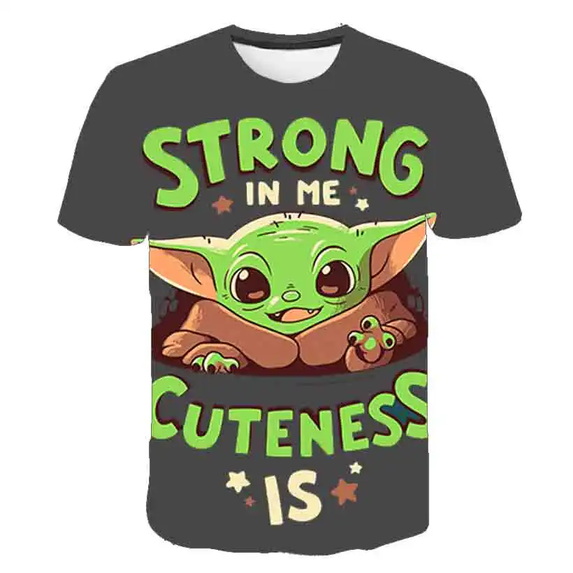 Детская футболка Мастер Йода из м/ф Звездные войны |