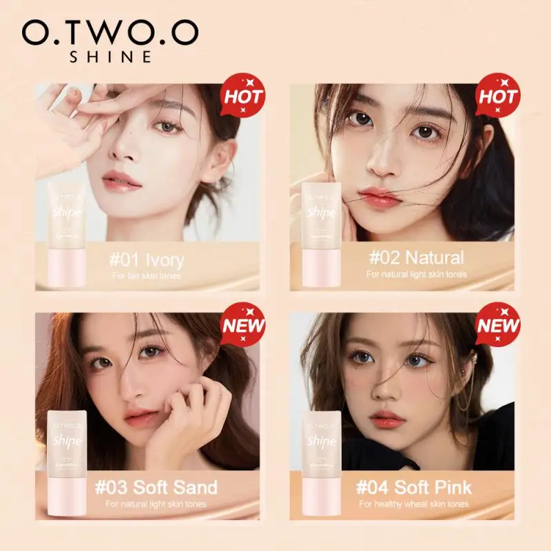 

O.TWO.O SPF50+ Liquid Foundation Concealer Brightening Long-lasting Makeup Waterproof And Sweat-proof No Take Off BB Cream