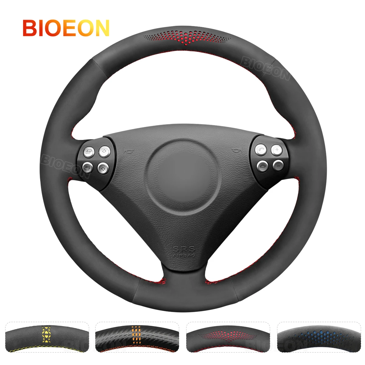 

Черный замшевый чехол на руль BIOEON для Toyota 86 GT86 Subaru BRZ Scion FR-S FRS 2012 2013 2015-2014, прошитый вручную