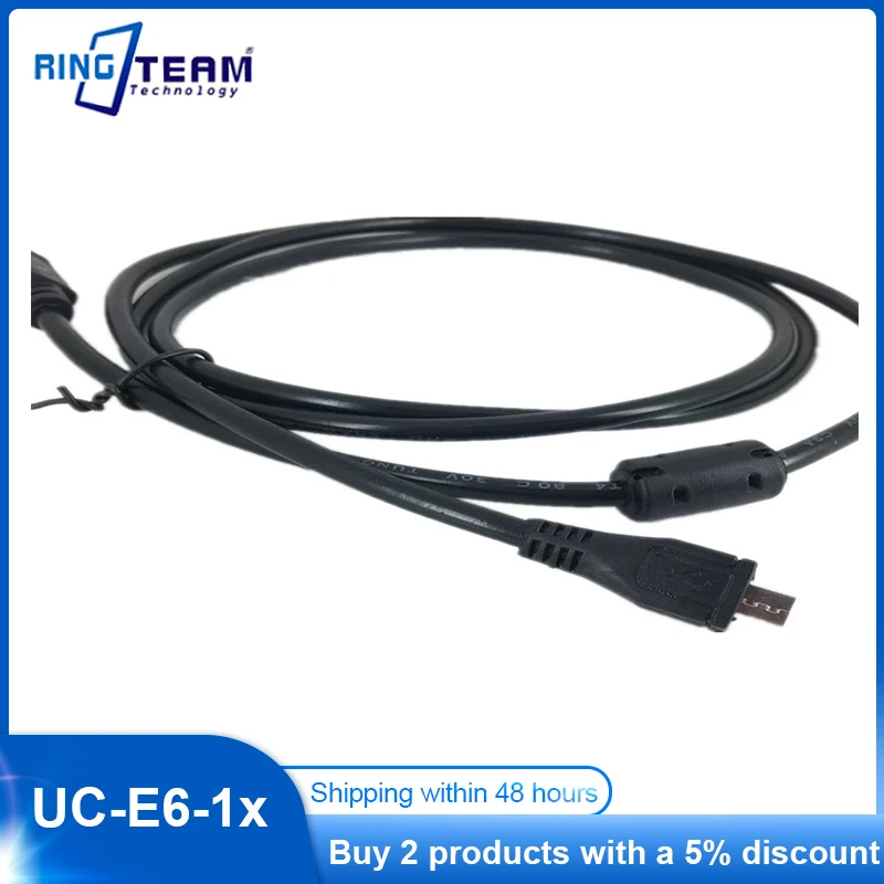 USB-кабель для передачи данных для камеры, задняя фотография для Nikon D3400 D3500 P900 AW130 Sony A7 A6600 A6500 UC E21 Canon 90D