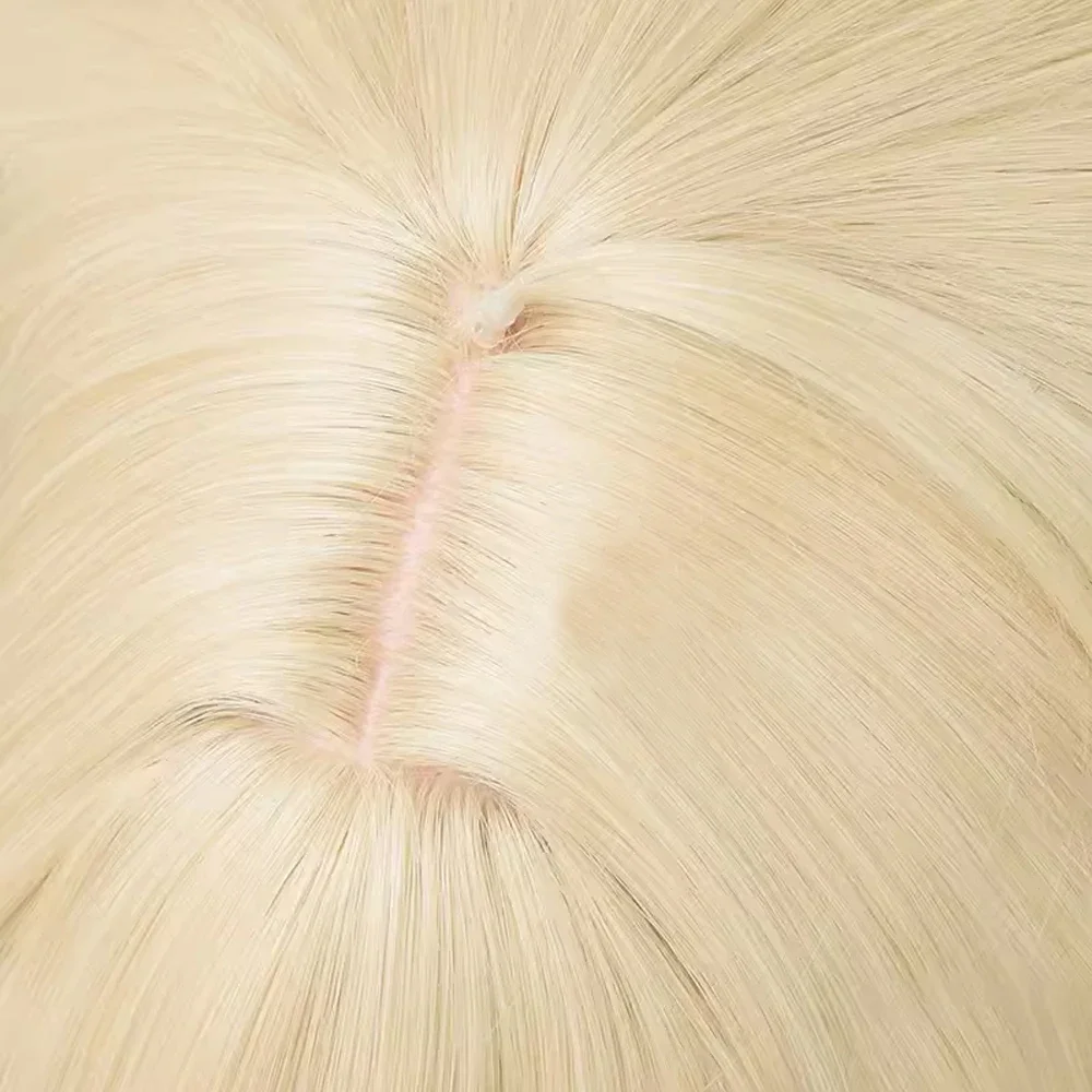 Парик для косплея Emilie игра в стиле аниме синтетический прямой омбре блондинка