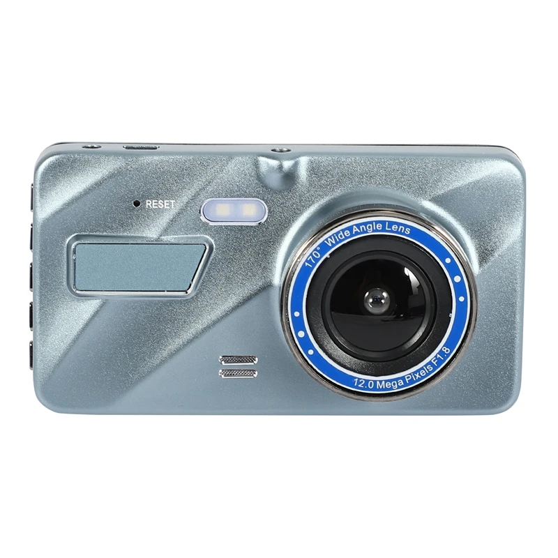 

Видеорегистратор автомобильный, 4 дюйма, Full HD 1080P, с двумя объективами