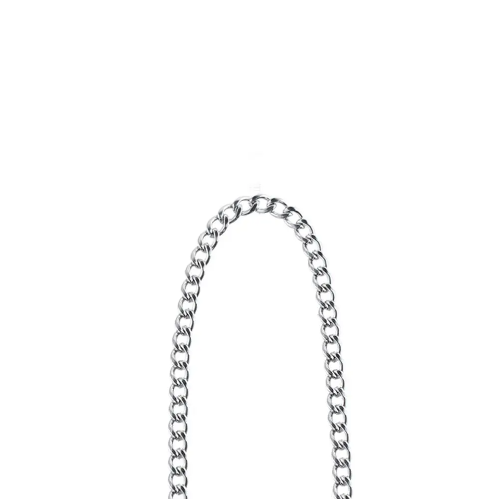 Большое кольцо унисекс в стиле хип-хоп из нержавеющей стали длинные цепочки панк