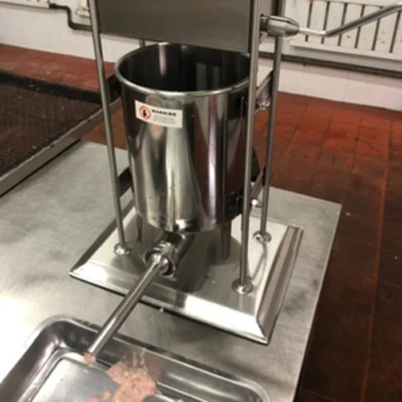 Ручной шприц для сосисок наполнитель из нержавеющей стали кухонный инструмент