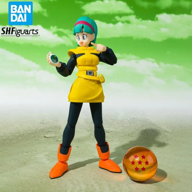 В наличии Bandai Shfiguarts Dragon Ball Z Journey To Planet Namek Bulma Фигурка Аниме Подлинная Экшн