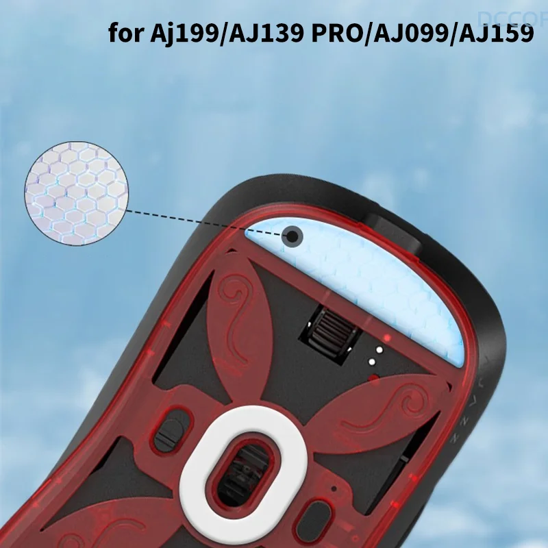 Нескользящая наклейка на ножку мыши для Aj199/AJ139 PRO/AJ099/AJ159 игровая мышь