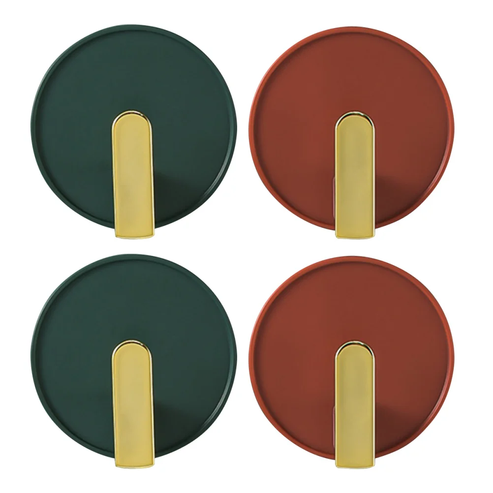 

4pcs Wall Hanging Hooks Clothing Hooks Door Back Hooks Bathroom Wall Hooks