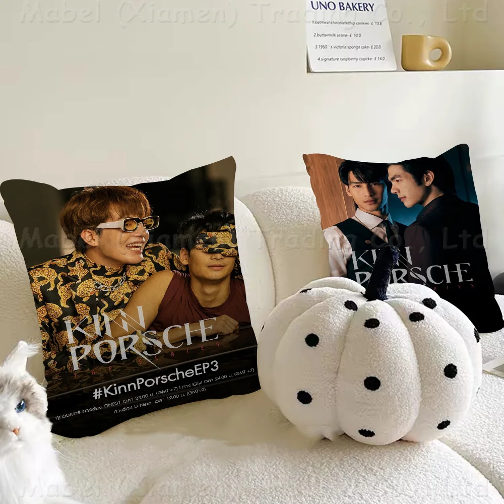 K-kinnPorsche TV Show Cushion Cover Inches Farmhouse Decor Home Throw Pillow Covers For Couch Decorations