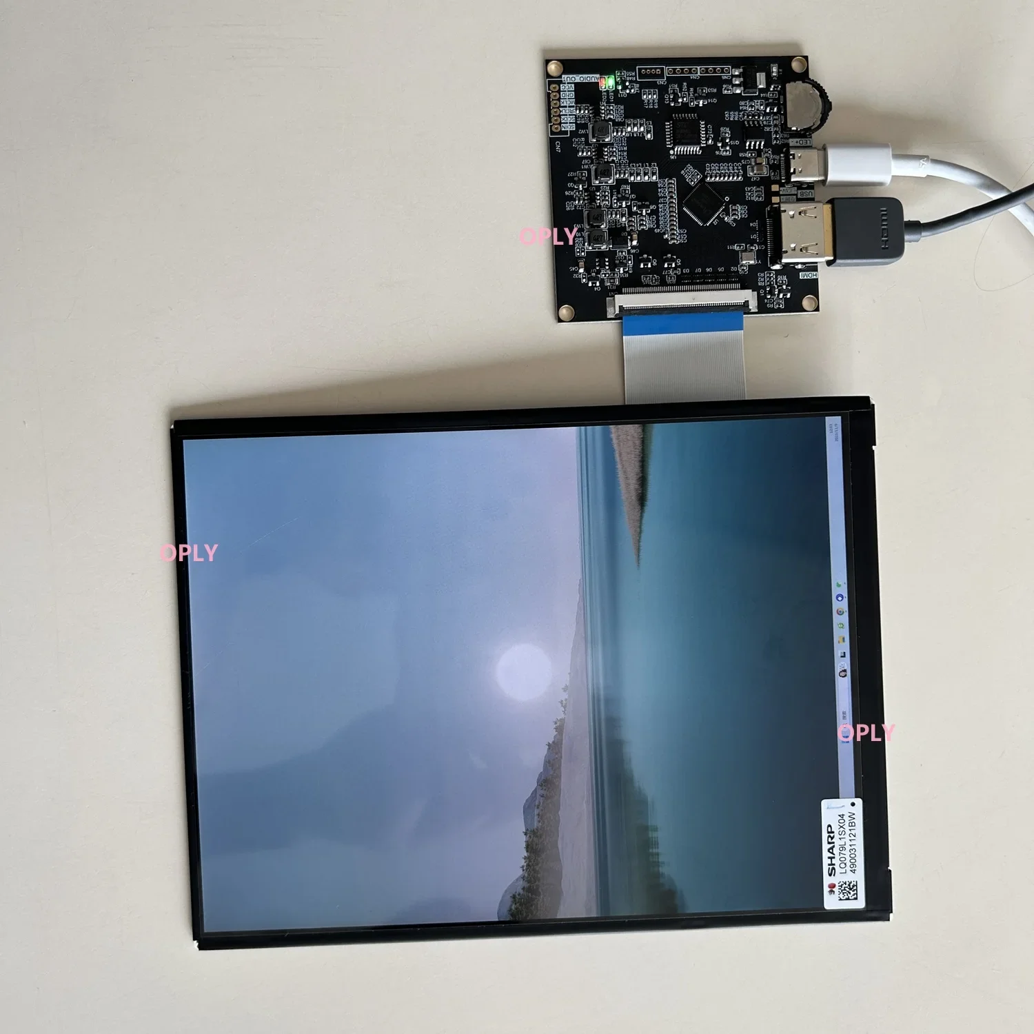 Плата контроллера MIPI, совместимая с HDMI Type-C для Xiaomi Pad 1 2 3 LQ079L1SX01, 7,9 дюйма, 7,9 дюйма, 1536X2048, светодиодная панель IPS, ЖК-экран (art.: 3920ccc859dbb) - 3920ccc859dbb