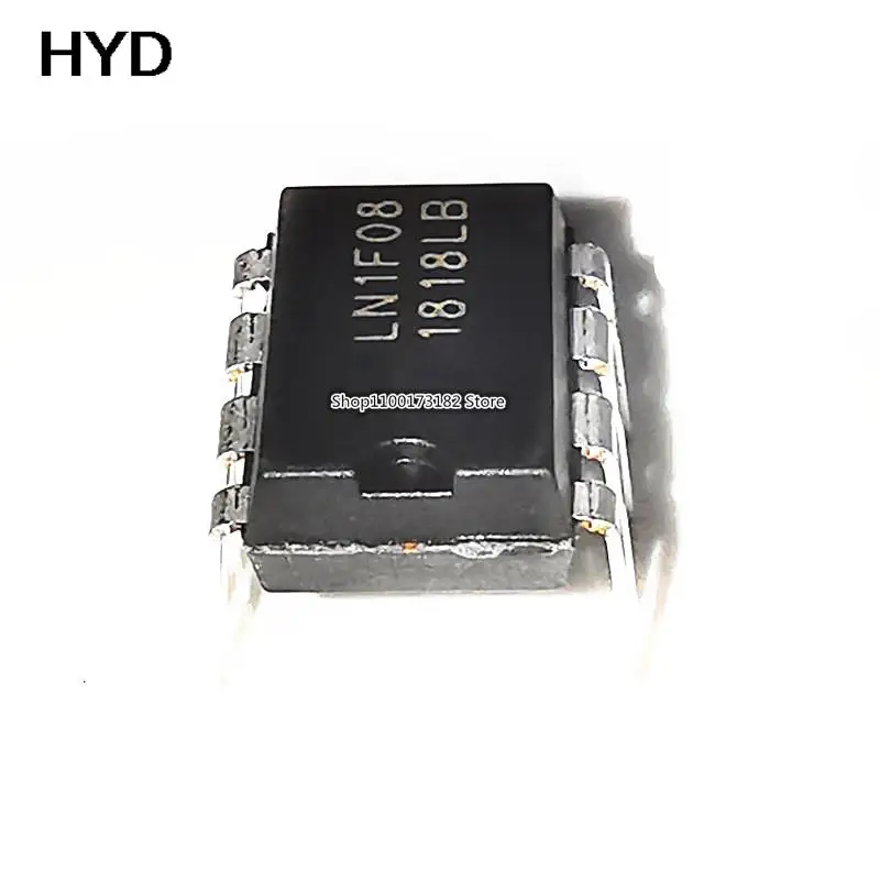 

10 PCS LN1F08 plug-in DIP8 spot new power chip voltage mode integrated rapid load response