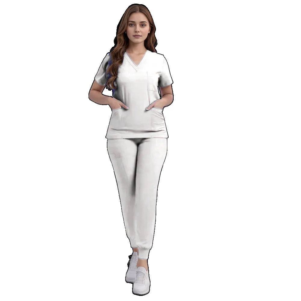 Хирургическая униформа женский набор скрабов медицинские аксессуары спецодежда