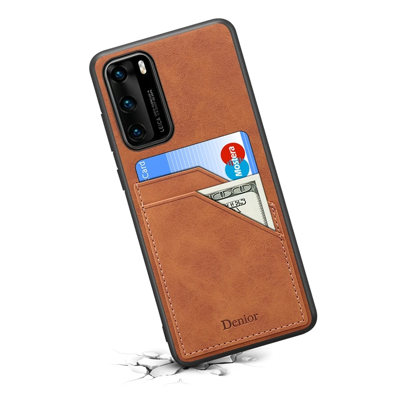 Leather Case For Huawei Mate 40 30 20 Pro Case Luxuey Flip Wallet Card Holder For Huawei P50 P40 P30 Pro Case Coque Back Covers