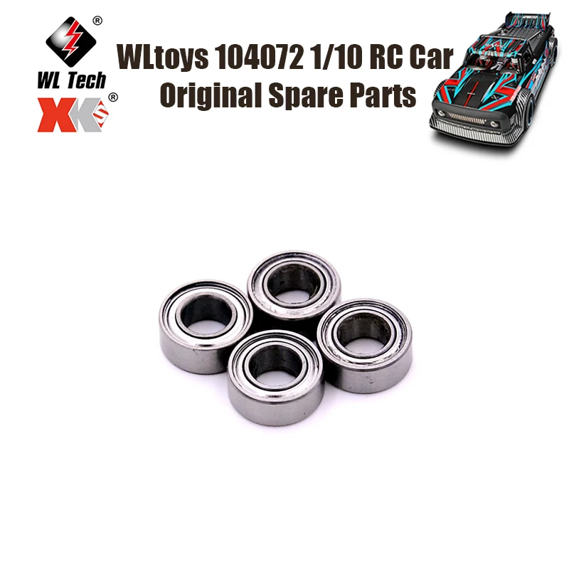 

WLtoys 104072 1/10 Радиоуправляемая машина, Оригинальные запасные части 104001 104009 104072 подшипник, фотоподшипник 5*10*4