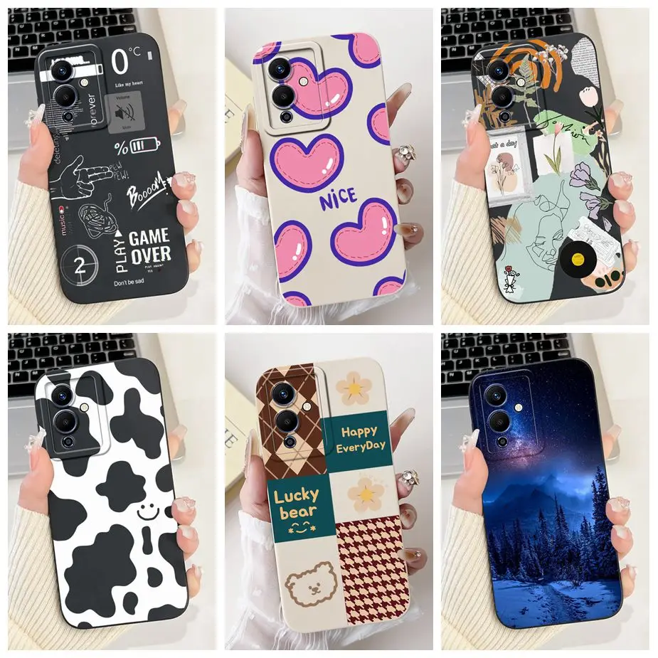 For Infinix Note 12 Pro 5G Case Note12 X671 X671B New Art Painted Cover G96 Turbo Soft Fundas