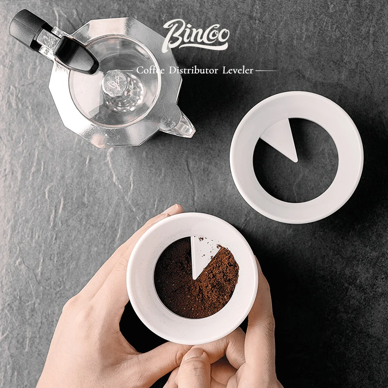 

Темпер для кофе для кофейника, ротационный порошок, кольцо для дозирования, распределитель кофейных зерен